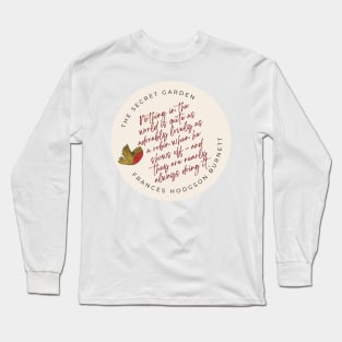 Secret Garden robin Long Sleeve T-Shirt